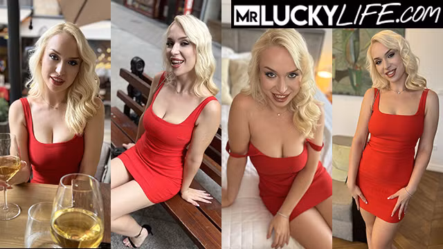 Meeting Blonde Beauty Vera Jarv In Budapest