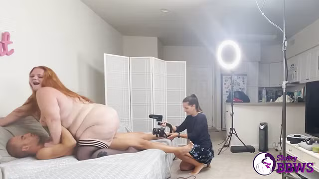 Sluttybbws - Bts With Bbw Redhead Slut Julie Ginger