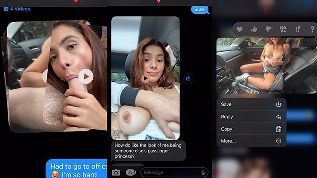 Cuckold Messages: Fucking Your Co-Worker And Showing Everything To Your Husband