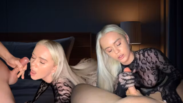 My Nymphomaniac Stepsister Wakes Me Up Even At Night With Oral Sex!