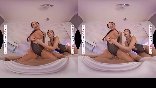No One Can Avoid Fucking Two Hot Ass Girls At The Same Time!