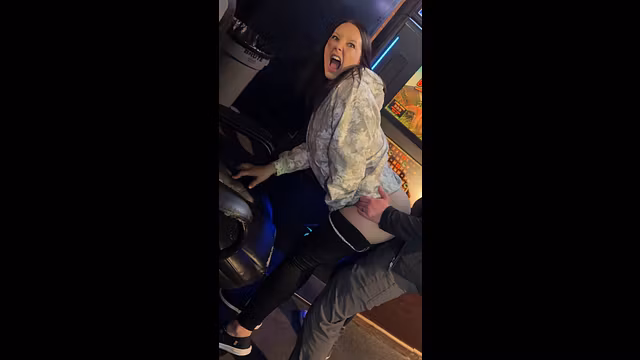 Wife Fucked At The Bar, Husband Watches And Gives Dirty Seconds To Cuckold