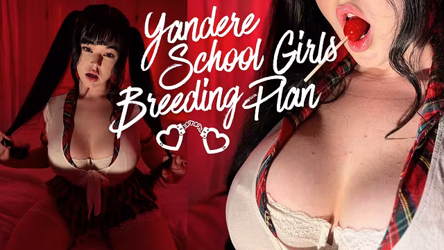 Yandere School Girls' Breeding Plan! Psycho Schoolgirl Needs Her Teachers Cum!